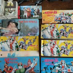 仮面ライダー・プロ野球カード、アルバム