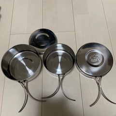 （決まりました）キャンプ用クッカーセット