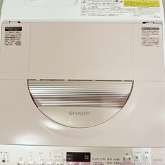 (送料無料) 洗濯・乾燥機 洗7.5kg 乾3.5kg 本格乾燥機能付き SHARP Ag+イオン ⑤ の画像