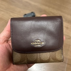 コーチ　三つ折り財布　　