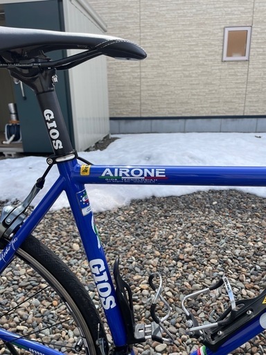 手渡し希望。GIOS AIRONE クロモリ　あまり乗って無い車体