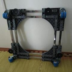 ①洗濯機　置き台　底上げ台　キャスター　