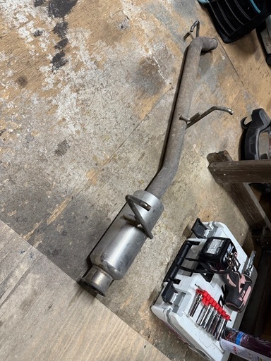 he22s ラパン、mh23 ワゴンRで使用 砲弾マフラー (23) 旭川の車の