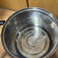 ニトリ　ステンレスパスタポット　20cmの画像