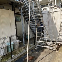 1330😺　園芸梯子　三脚　10尺の画像