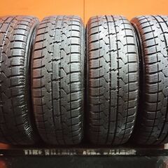 【TOYO GIZ 185/60R15】スタッドレス【VW 6R ポロ 純正スチールホイール 15インチ 6J5HPCD100+38】22年製 バリ溝　(KTM354)の画像