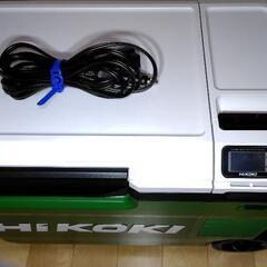 【取引中】HiKOKI(ハイコーキ)大容量ポータブル冷温庫　バッテリー付の画像