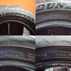 DUNLOP WINTER MAXX WM02 205/60R16 16インチ スタッドレス 23～24年製 バリ溝 ステップワゴン ヴォクシー ジューク等　(KTM353) の画像