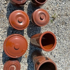 梅干し壺　メダカ用などに