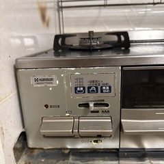 HARMAN ガスコンロ　ガラストップの画像