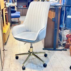 Francfranc フランフラン エルドラド デスクチェア ハイバック 定価39800円  キャスター付 昇降 高さ調節 グレー ★買取帝国 志木店の画像