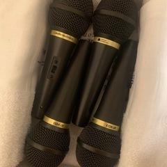 マイクスタンド・マイク　各4つの画像