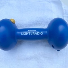 懐中電灯　ラジオ　バーベルタイプNationalの画像