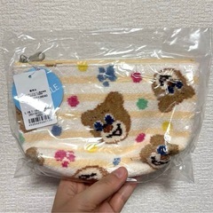 使用タグ付き　FEILER オールドテディ ポーチ　ラブラリーバ...