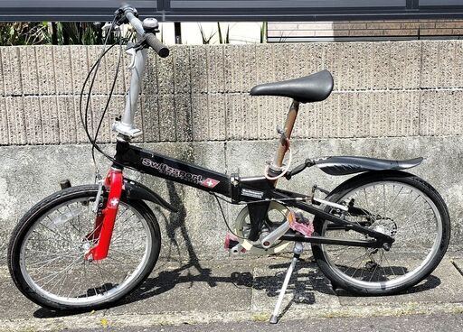 20インチ6段変速折りたたみ自転車 switzsport alpine patrol