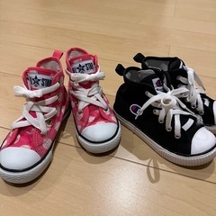 CONVERSE Championスニーカー3足
の画像
