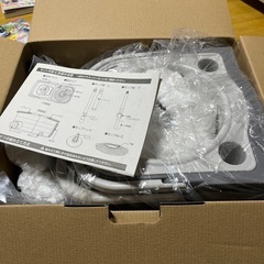 コメリ　重ねて収納できる回転水切モップセットの画像