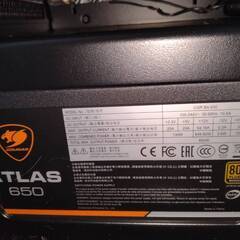 新品ゲーミング組み立てPC　RTX3050　Ryzen5　16GBメモリ　1TB m.2 SSD搭載の画像
