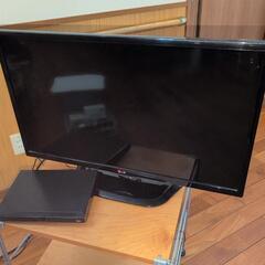 tv set and dvd