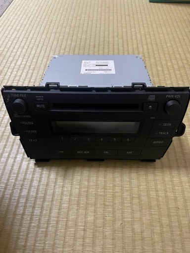 ジムニーシエラjb74 純正オーディオ