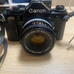 Canon A-1 一眼レフカメラ　レンズ付き