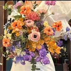 ウェディング　アーティシャルフラワーの画像