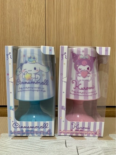 シナモンロール・クロミちゃんライトセット (ぷうさん) 西都城の