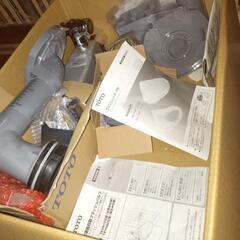 totoトイレ　便器　ウォシュレット便座付き　部品の画像