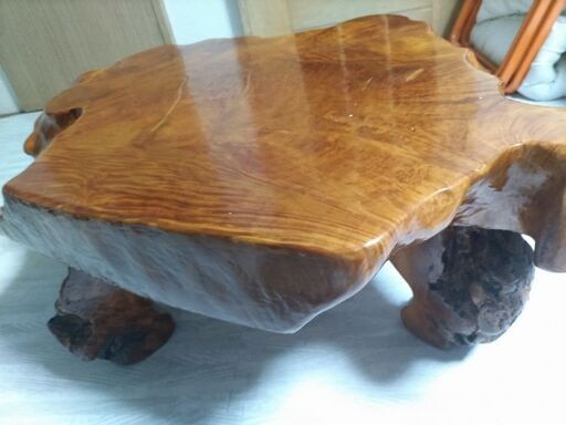 座敷机レトロちゃぶ台折りたたみ座卓天然木ローテーブルヴィンテージ