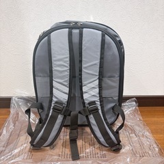 【新品未使用】3WAY ペット キャリーバッグ ダークグレー 災害時 旅行 犬 猫 コンパクトの画像