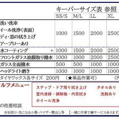 洗車✨ヘッドライト磨き✨コーティングなど