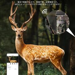 【新品未開封！大特価！最終価格です。。】 トレイルカメラ 防犯カメラ 野生動物 監視カメラ 暗視 動体検知 0.1秒 高速の画像