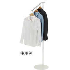 美品 ハンガーラック ハンガー掛け ハンガーパイプ ポールハンガ...