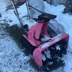 雪除機　限定カラー🩷