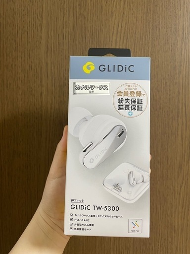 新品」GLIDiC TW-5300 ワイヤレスイヤホン (そら) 徳重の携帯 新品」GLIDiC TW-5300 ワイヤレスイヤホン (そら) 徳重の携帯