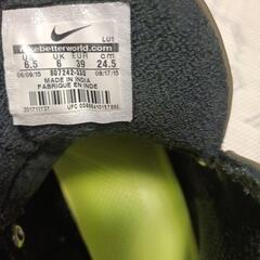 ②NIKEランニングシューズ24.5の画像