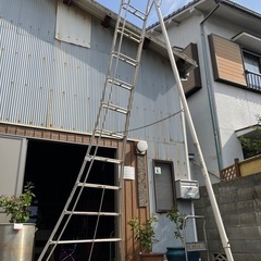 1343😺　12尺　アルミ製　園芸三脚　アルインコ　脚立 