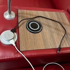 ニトリ　電動リクライニングソファの画像