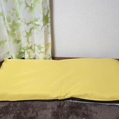 【美品】座椅子 イエロー リクライニングの画像