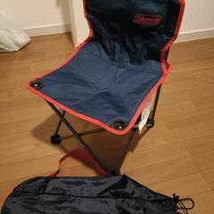 コールマン　coleman コンパクトクッションチェア　ネイビー...