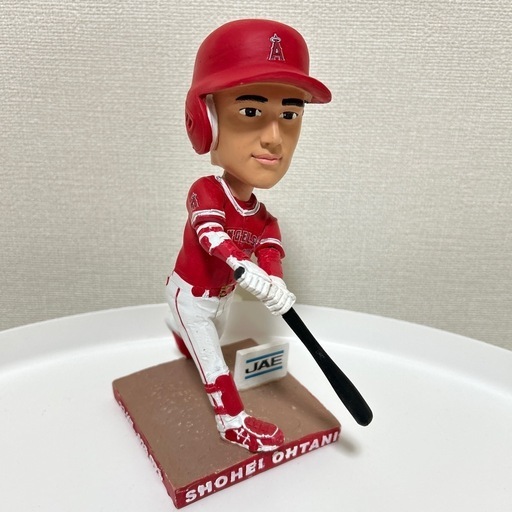 ✨非売品！大谷翔平　エンジェルス　ルーキー・オブ・ザイヤー記念バブルヘッド