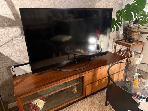 シャープ液晶テレビとテレビ台セット