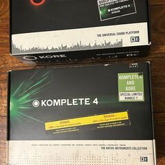 KOMPLETE4 AND KORE　NATIVE INSTRU...