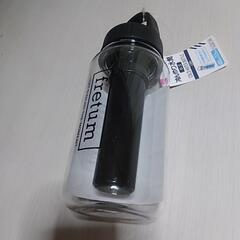 冷んやり水筒　黒の画像