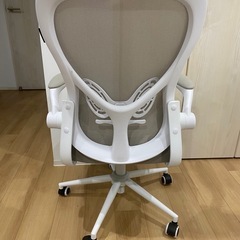【美品、定価1.5万】Hbada オフィス デスクチェア J301 グレーの画像