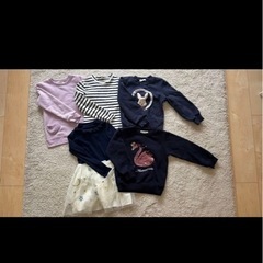 【２枚目以降もセット、ブランド物入り】女の子　キッズ　洋服　まと...