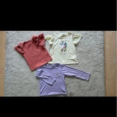 【２枚目以降もセット、ブランド物入り】女の子　キッズ　洋服　まとめ売り　サイズ120の画像