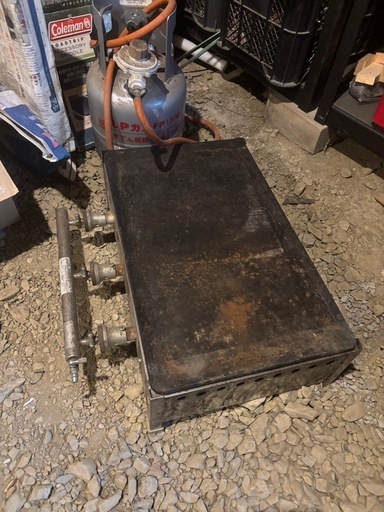 ガスグリドル TS-60 兼光 鉄板焼器 TS-60 鉄板焼き 厚み7mm プロパン