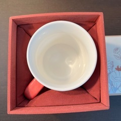 中国土産　花柄　マグカップ　の画像