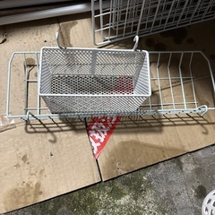 スチール製メッシュラック用サイドネット 突っ張り棒　の画像